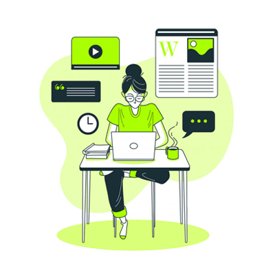 Social media content writing services